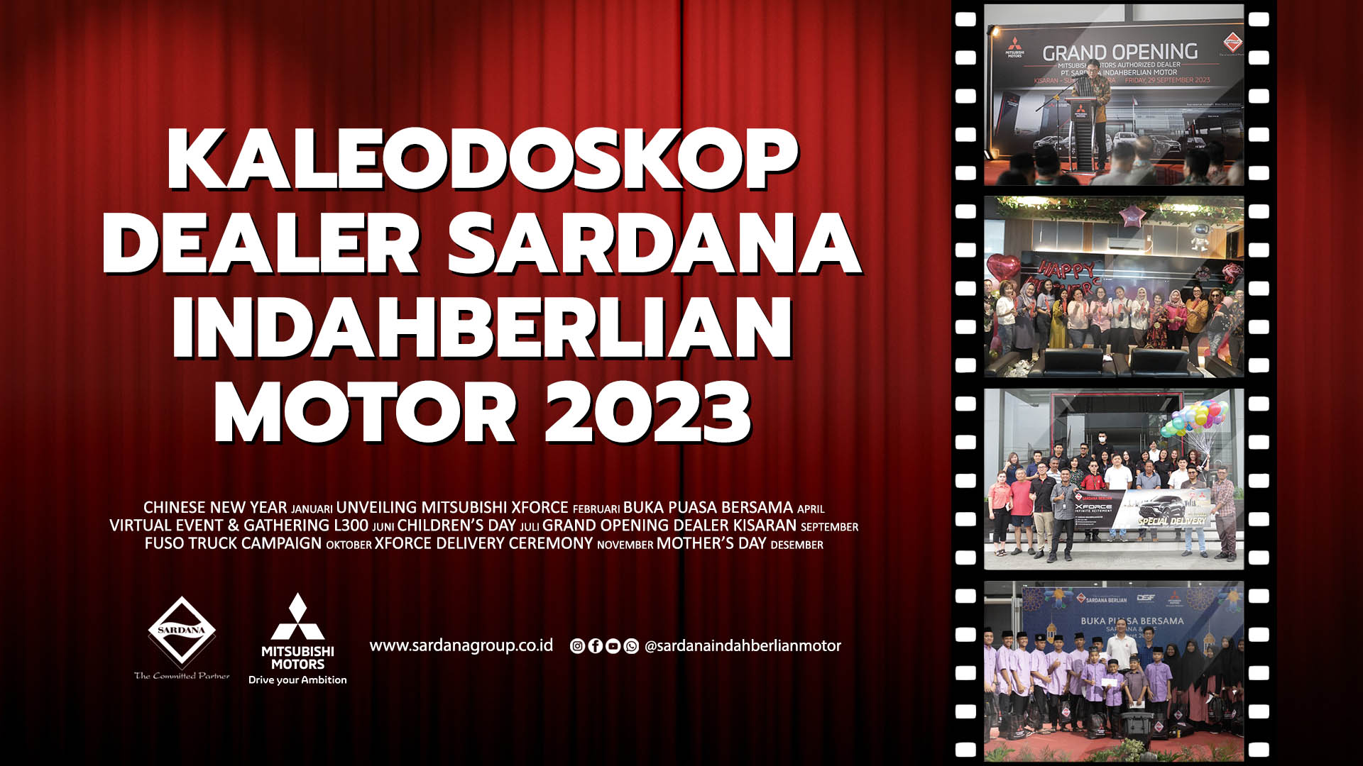 Kaleidoskop Dealer Sardana IndahBerlian Motor Tahun 2023! 